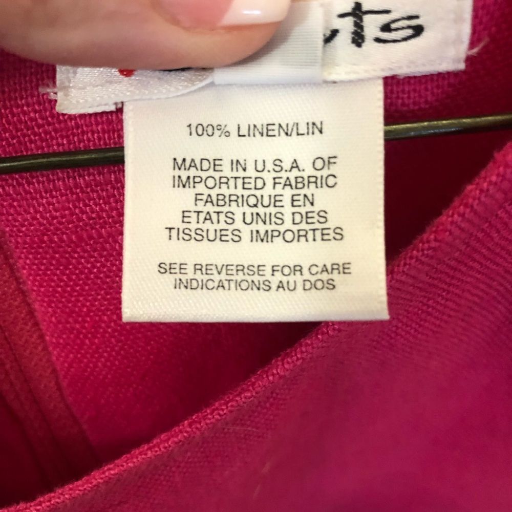 Talbots Short Sleeve Pink Dress - Picture 6 of 12